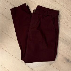 lululemon athletica Men's Deep Burgundy Chinos 30x32